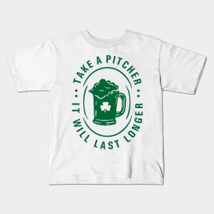 Take a Pitcher - St Patrick Kids T-Shirt